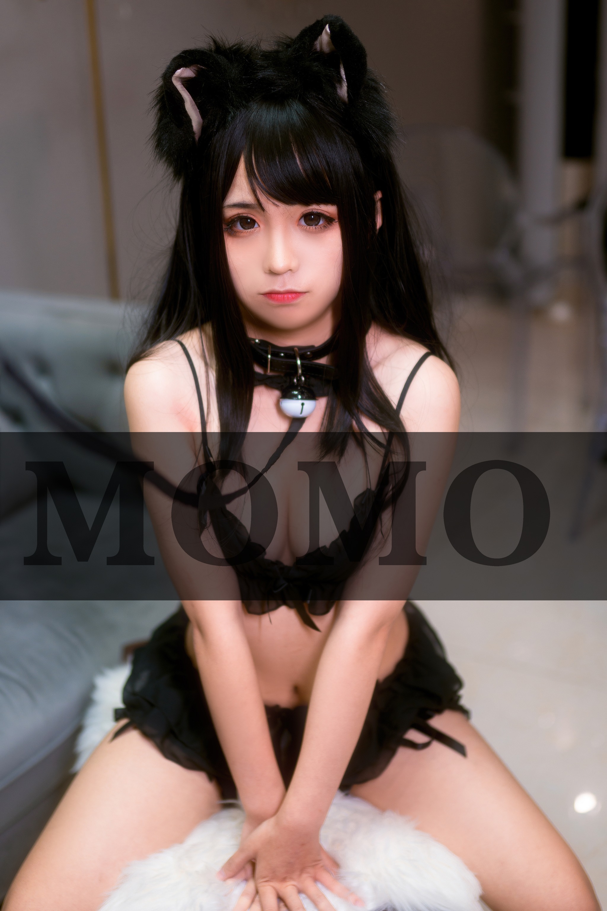 图片[1]-蠢沫沫 – NO.026 黑猫[50P]-XikXak